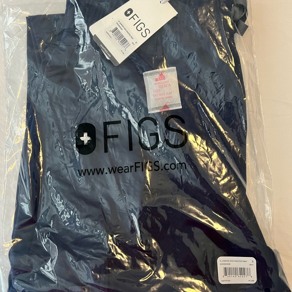 Figs scrubs bottoms-Zamora high waisted
